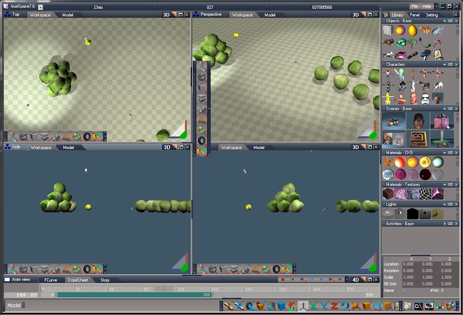 TrueSpace Interface (2008)